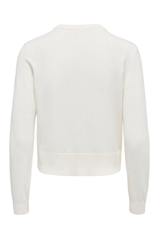 JDY - Jdybodil L/S Pearl Button Cardigan Knt - 5104876 Egret Melange