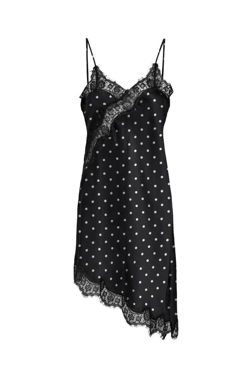 JDY - Jdycally S/L Singlet Dress - 5093523 Black Cloud Dancer Dot