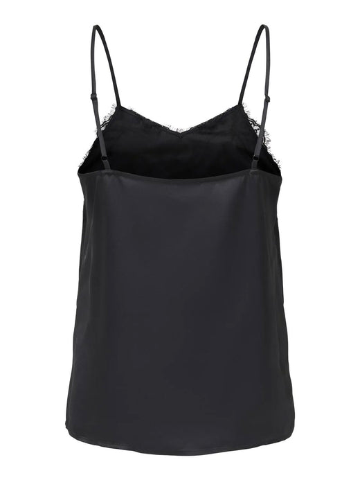 JDY - Jdyelly Lace Singlet - 5079428 Black Toppe 