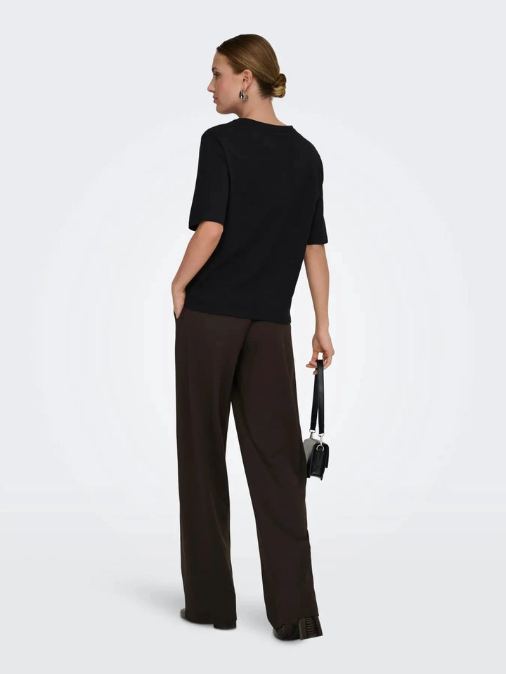 JDY - Jdygeggo Life Occasion Pant - 4933289 Chocolate Torte Bukser 