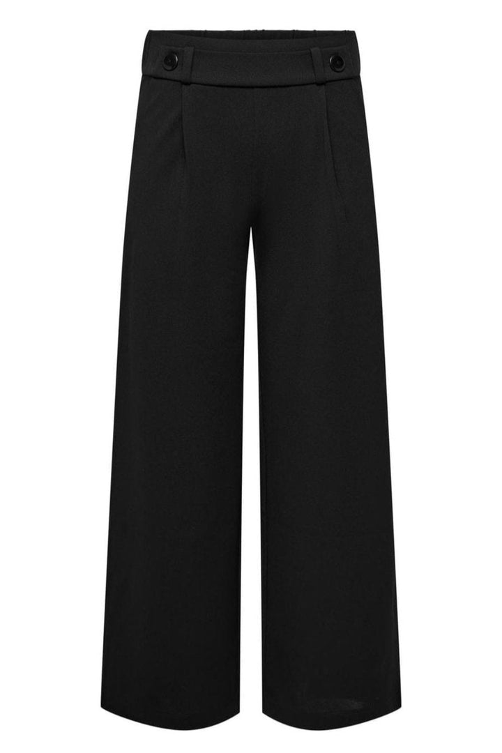 Jdy - Jdygeggo New Long Pant - 3449706 Black Black Buttons