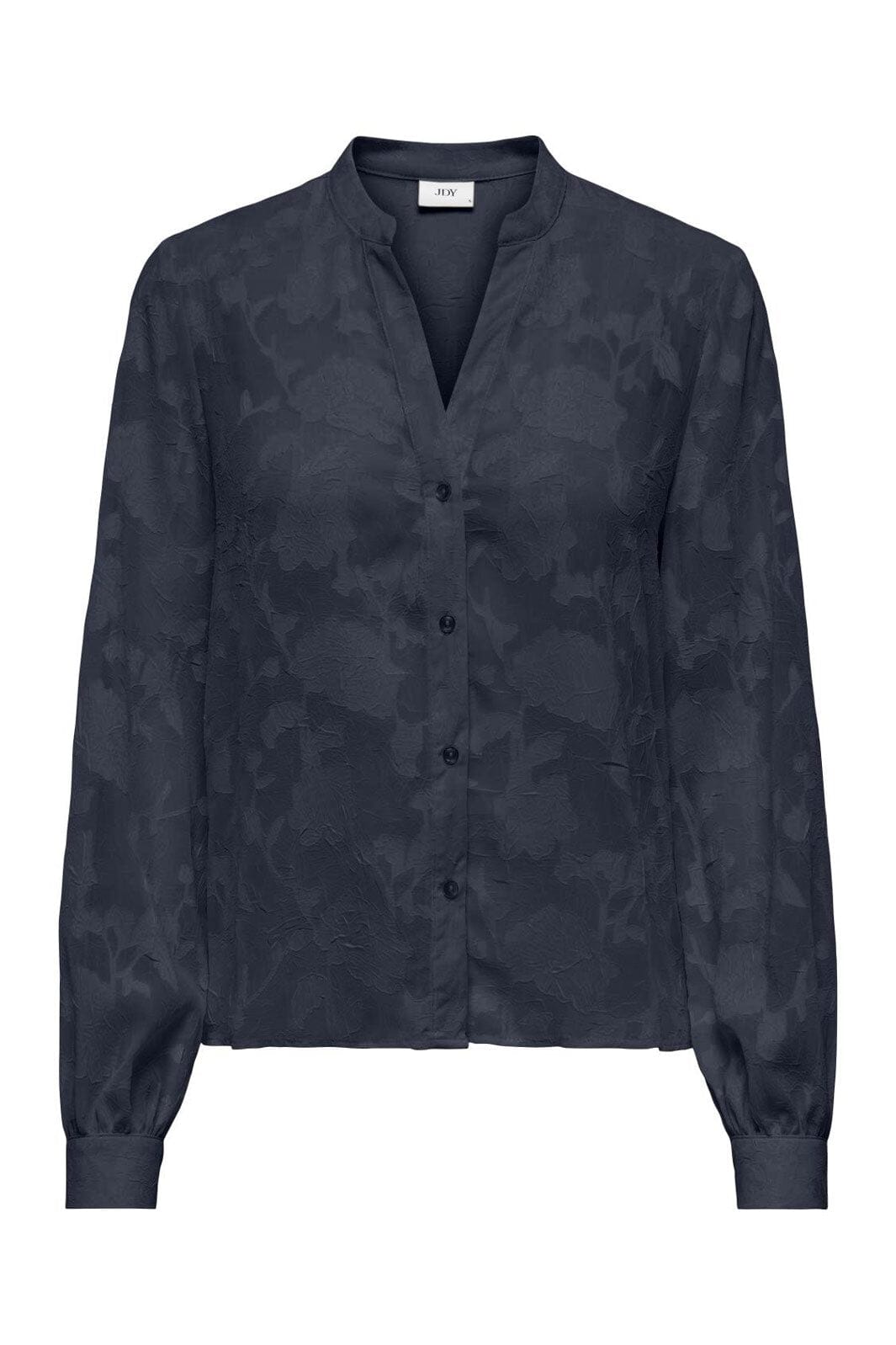 JDY - Jdygrace L/S V-Neck Shirt - 4902575 Total Eclipse
