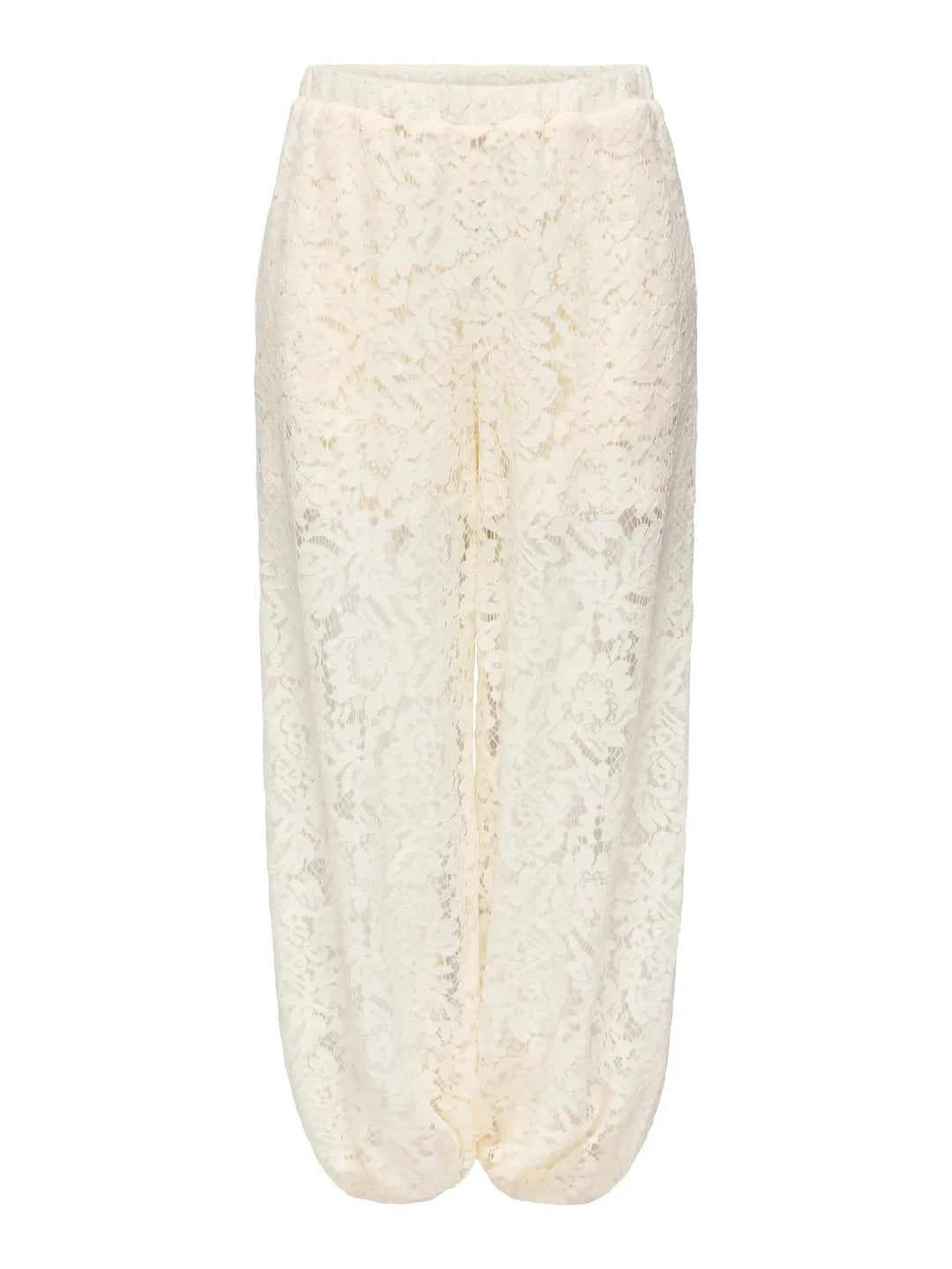 JDY - Jdyjulia Lace Balloon Pant - 5127283 Egret Bukser 