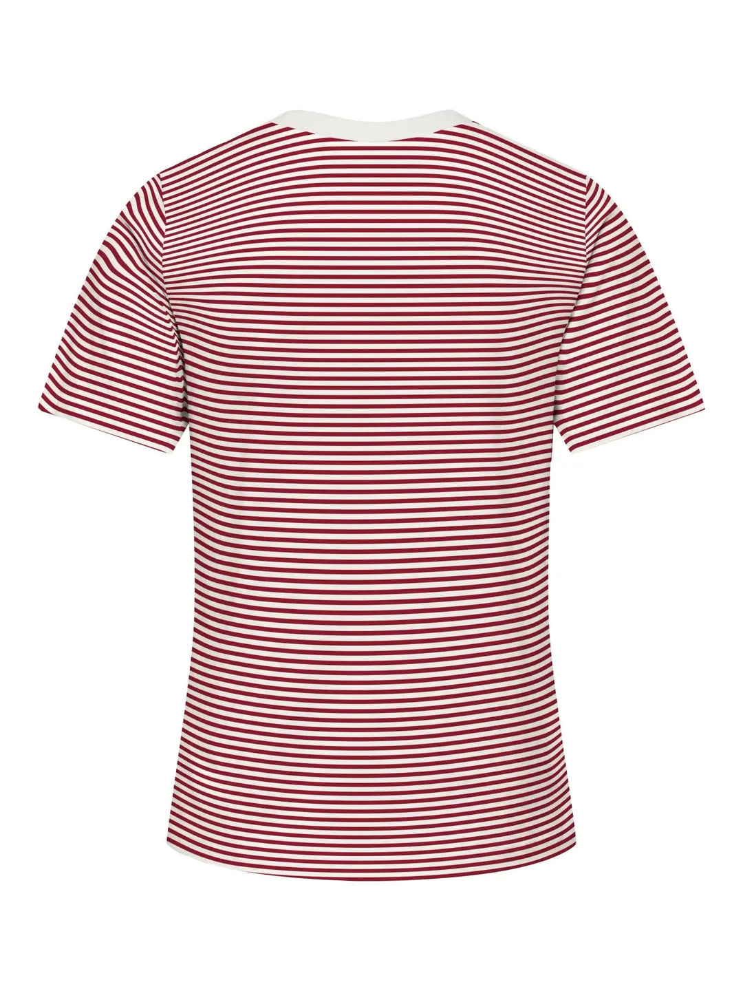 JDY - Jdypisa S/S Print Top - 4984885 Cloud Dancer Rhubarb Stripes And Bs Heart T-shirts 