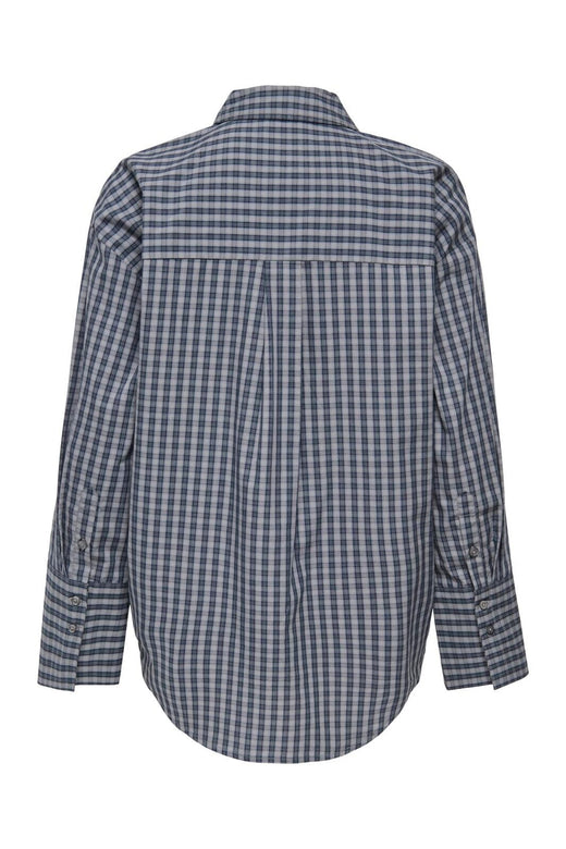 JDY - Jdyserena L/S Shirt - 5115070 Dark Grey Melange Black Iris