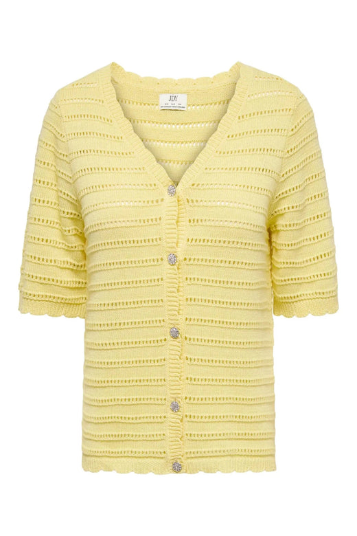 JDY - Jdytanja 2/4 V-Neck Cardigan Knt - 5020381 Double Cream Cardigans 