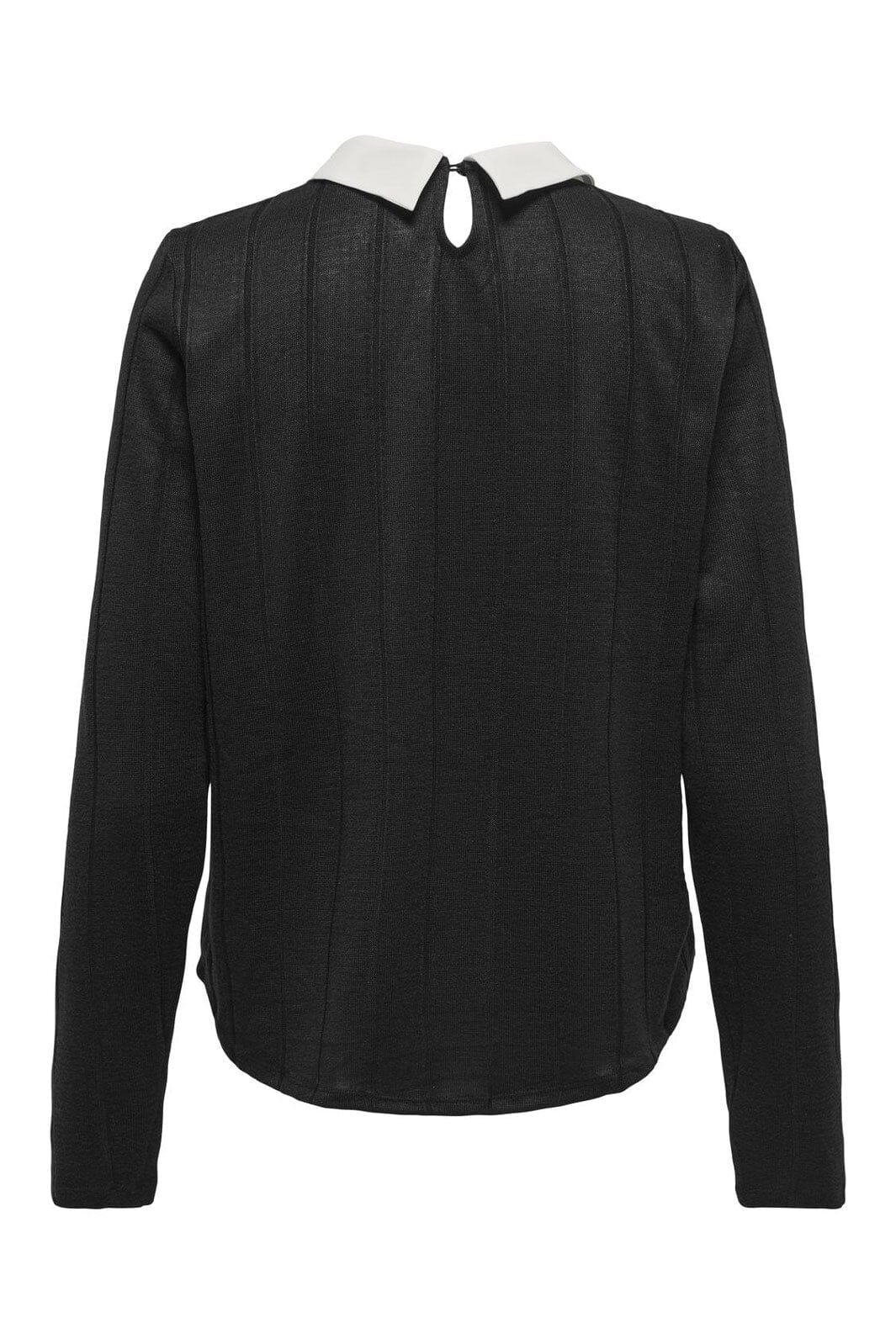 JDY - Jdytonsy Tiger L/S Detail Top Dia - 4903547 Black Cloud Dancer