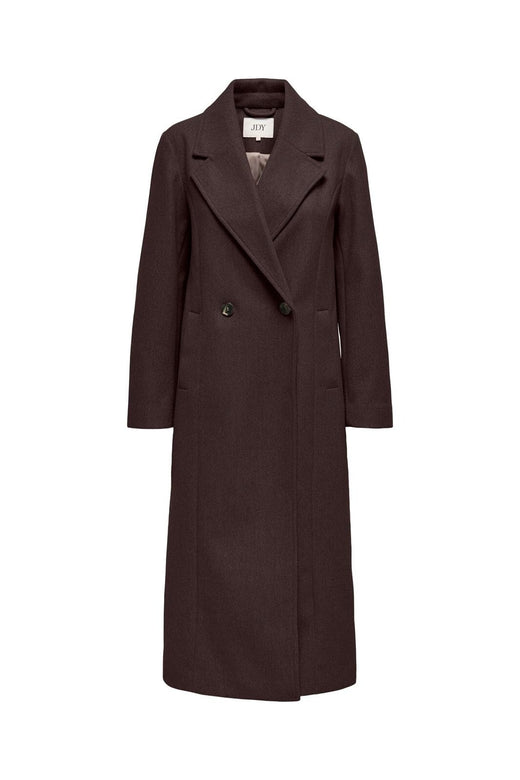 JDY - Jdyviola Life X-Long Coat Hab - 5104904 Chocolate Torte