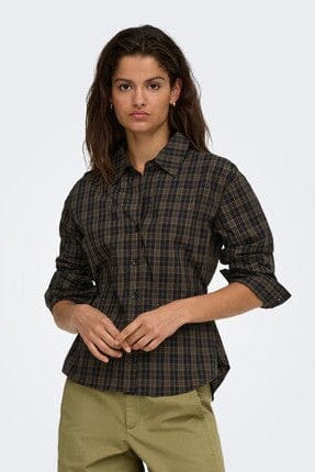 JDY - Jdywilma L/S Shirt - 5077317 Coffee Bean Monks Robe Skjorter 