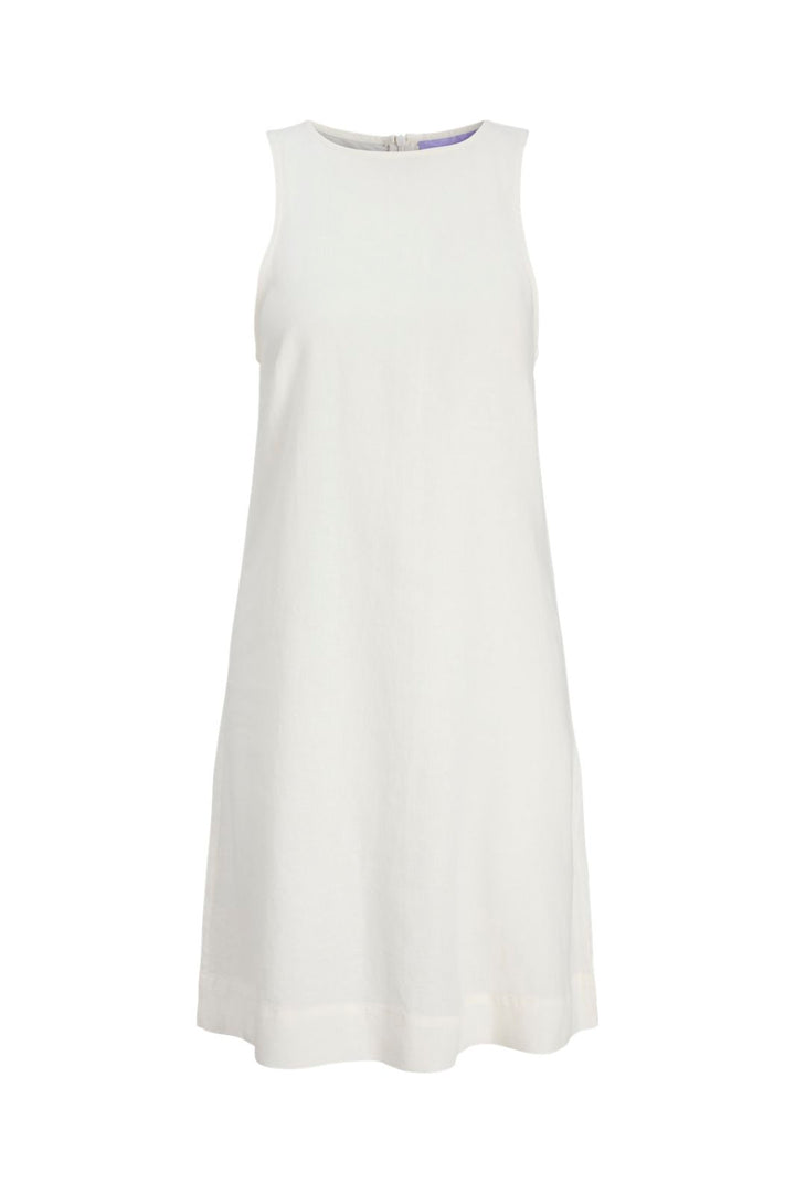 Jjxx - Jxalmira Linen Ble Short Sl Dress Ln - 4906572 Blanc De Blanc