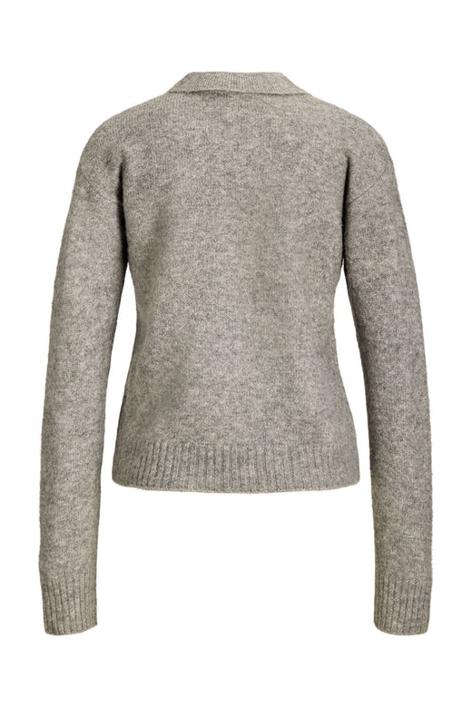 Jjxx - Jxcatalina Diverse Polo Knit - 5126975 Medium Grey Melange