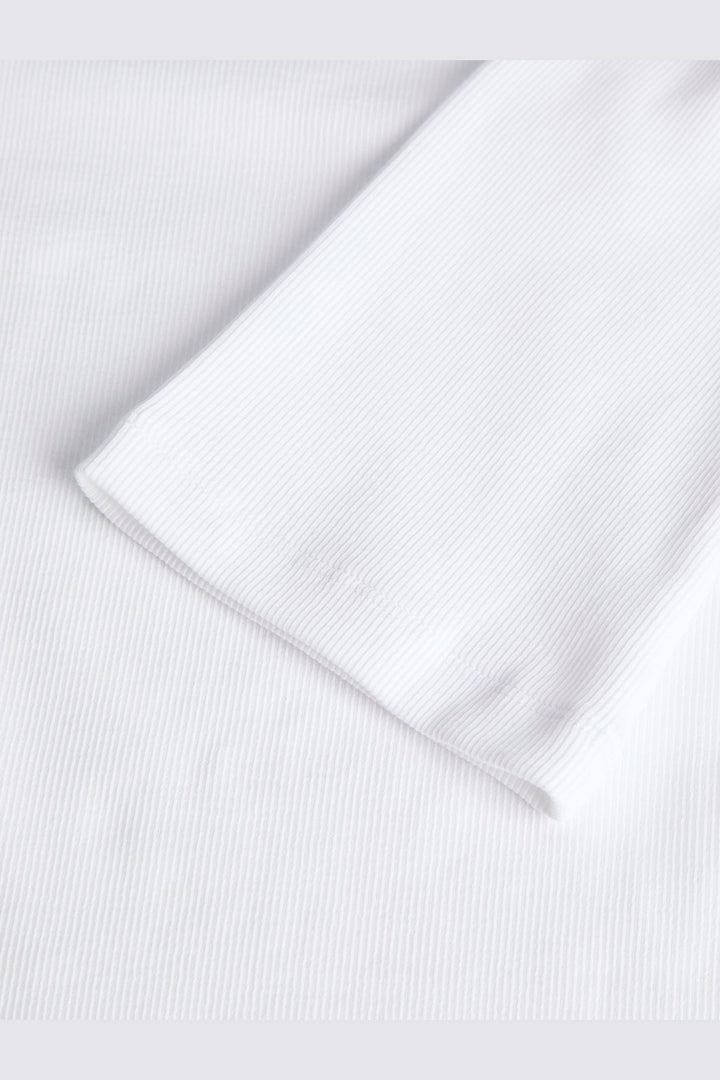 Jjxx - Jxfifi Str Boatneck Ls Wide Top - 5200676 Bright White