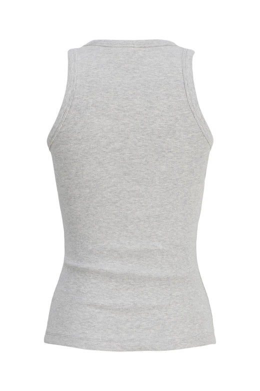 Jjxx - Jxfrida Sl U-Neck Top - 5024072 Light Grey Melange
