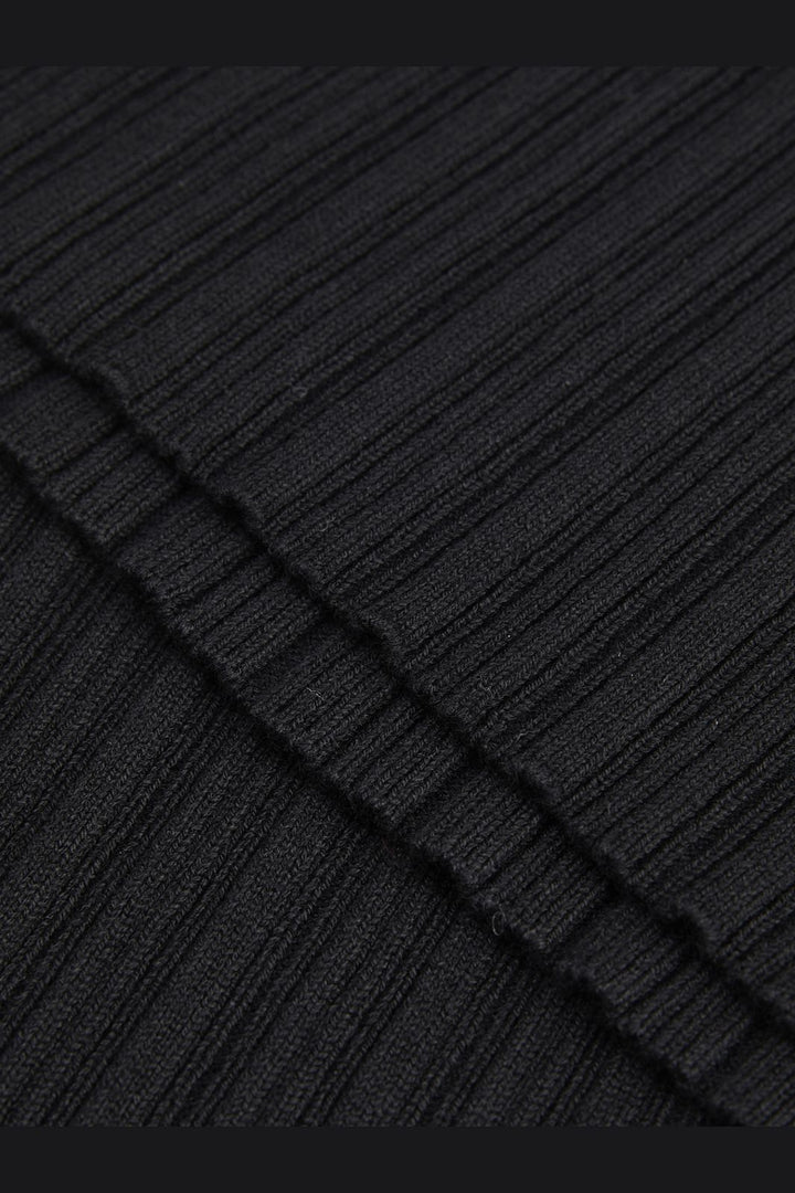 Jjxx - Jxhadley Tight Ss Polo Knit - 4791542 Black
