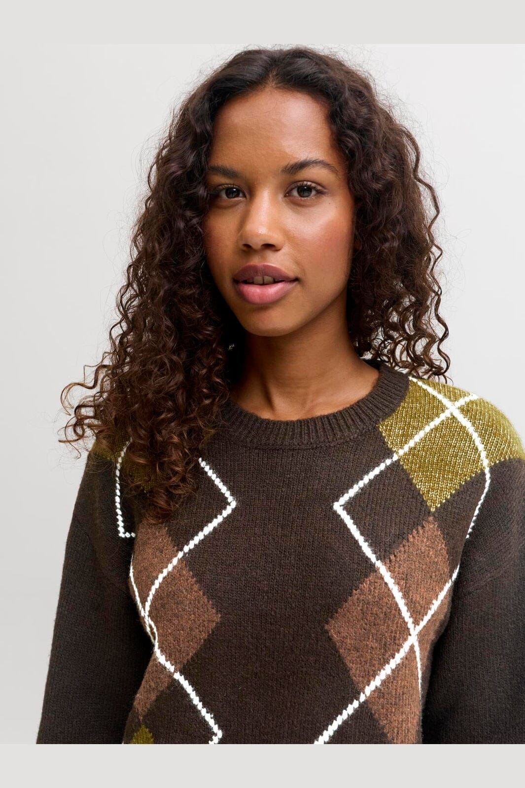 Jjxx - Jxharvi Crew Neck Knit - 5082407 Demitasse