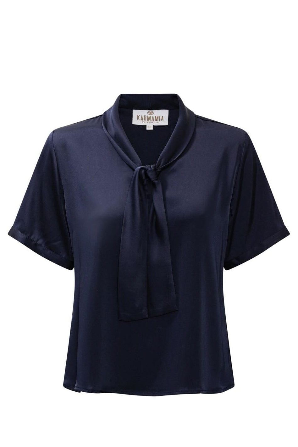 Karmamia - Audrey Blouse (Short) 2346 - Semi Rich Ink Blue