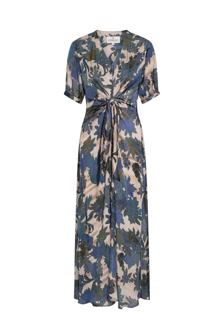 Karmamia - Faye Dress 2472 - Indigo Flower