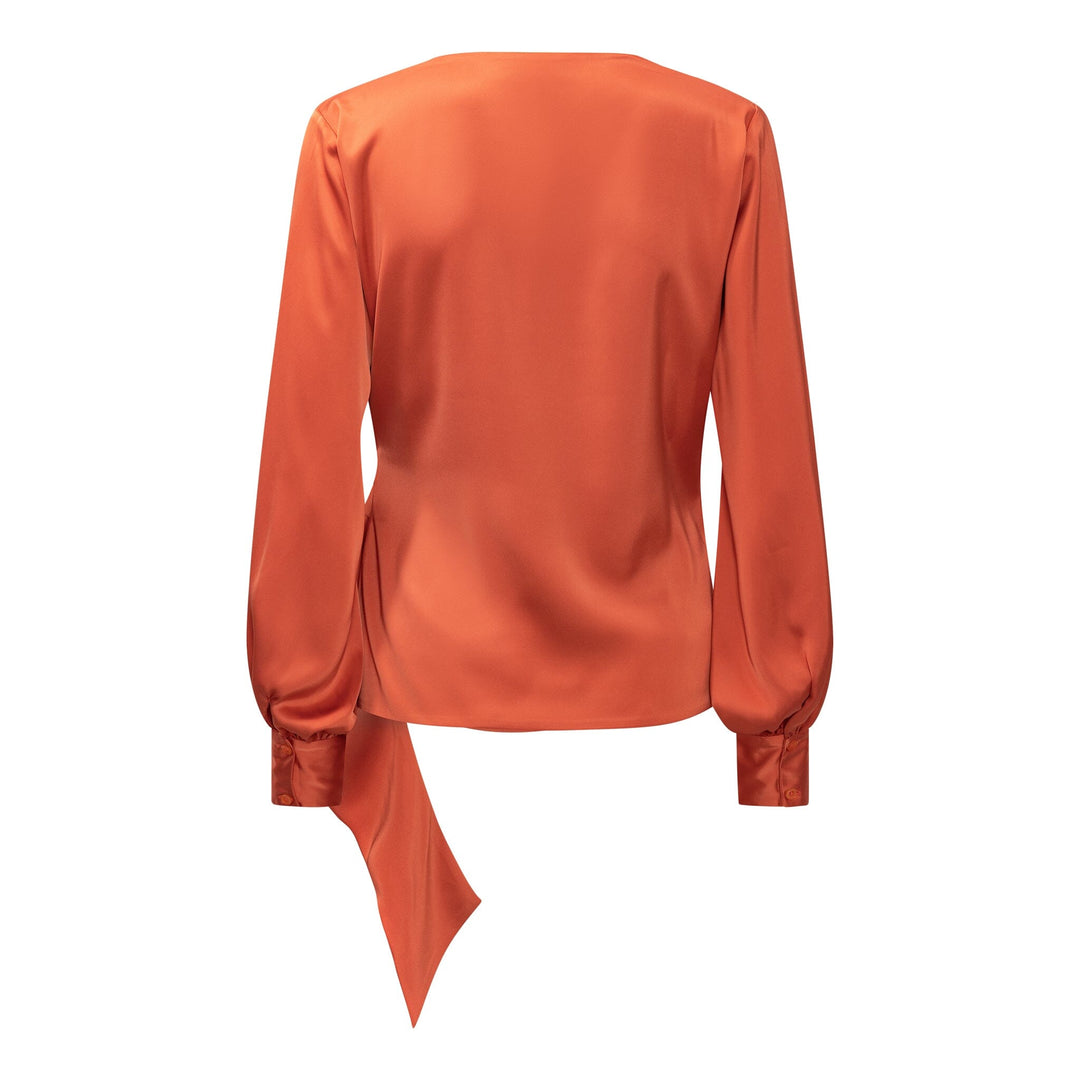 Karmamia - Ines Blouse 2367 - Semi Rich Sunset Bluser 