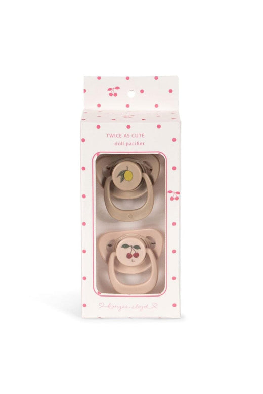 Konges Sløjd - 2 Pack Doll Pacifier Ks105835 - Cherry/lemon