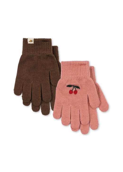 Konges Sløjd - 2 Pack Filla Gloves Ks105672 - Sorbet Handsker & Vanter 