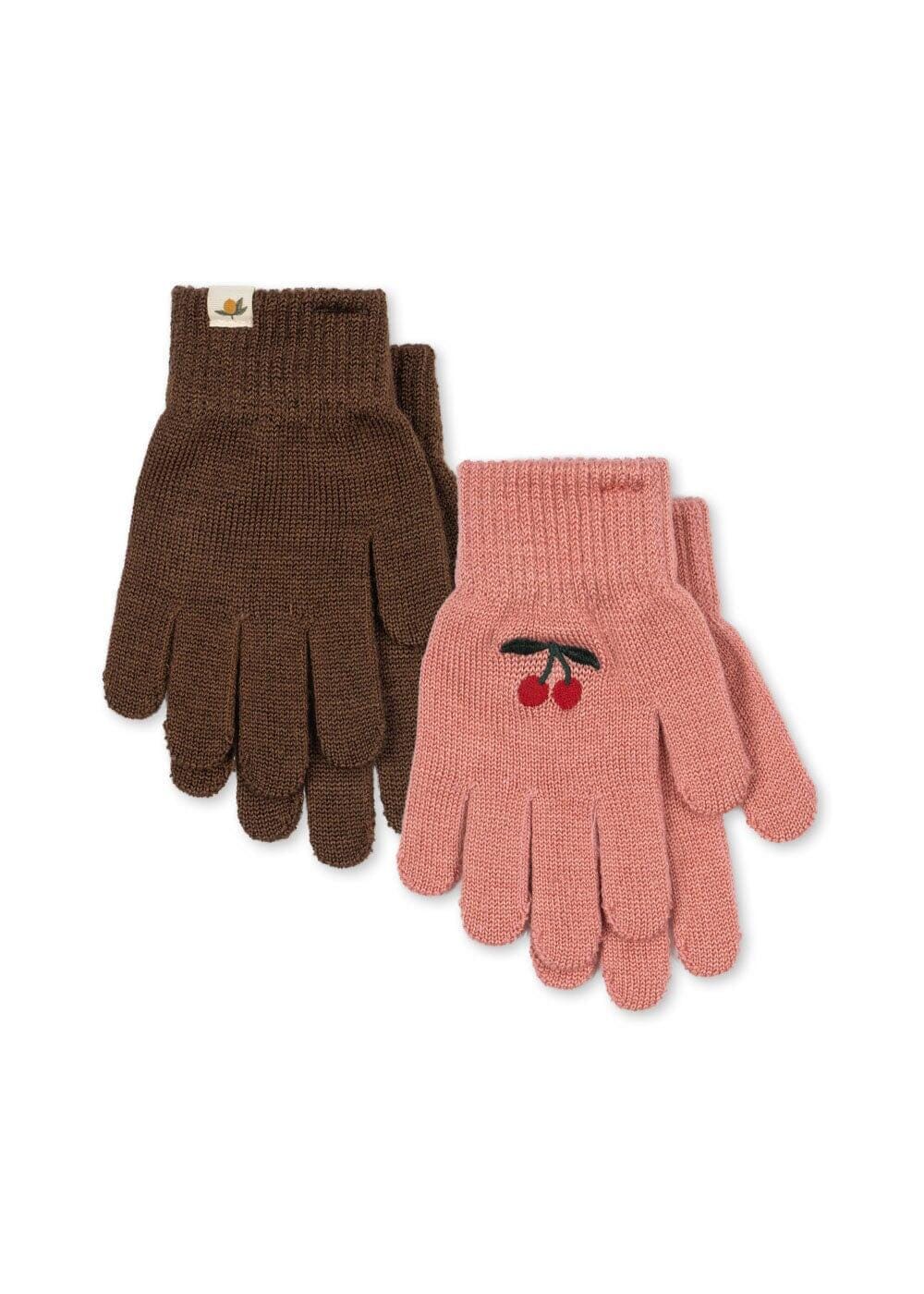 Konges Sløjd - 2 Pack Filla Gloves Ks105672 - Sorbet Handsker & Vanter 