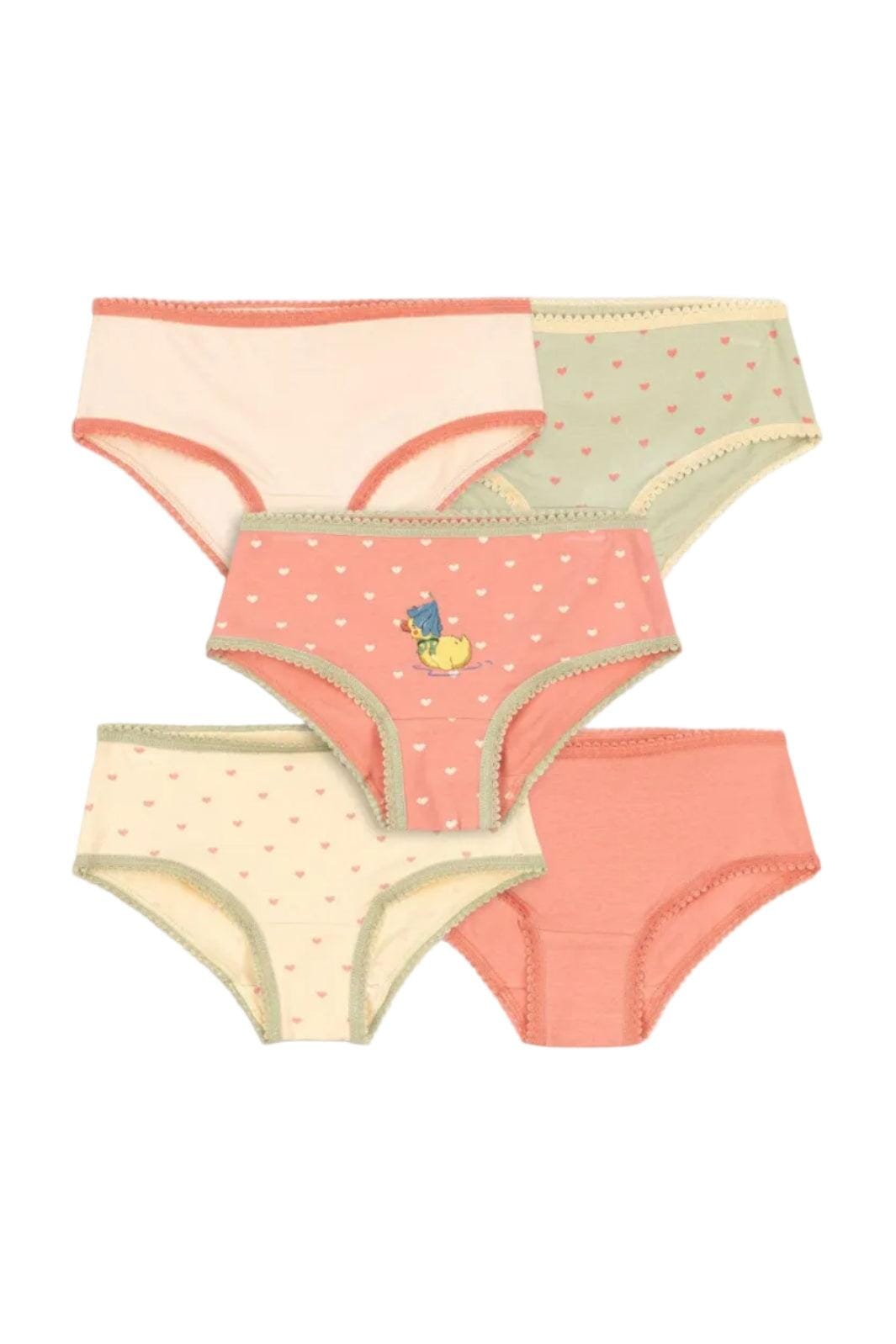 Konges Sløjd - Basic 5 Pack Girl Underpants Gots Ks105894 - Girl Mix Pack