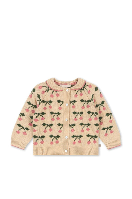 Konges Sløjd - Belou Collar Cardigan Ks105907 - Cherry