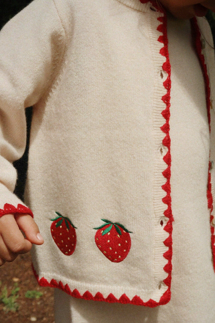 Konges Sløjd - Collette Cardigan Ks104749 - Buttercream Cardigans 