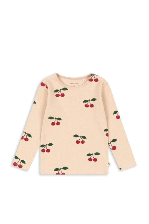 Konges Sløjd - Ella Ls Tee Gots Ks105983 - Ma Grande Cerise