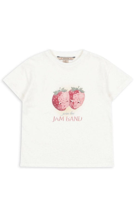 Konges Sløjd - Era Tee Ocs Ks103194 - Off White/jam