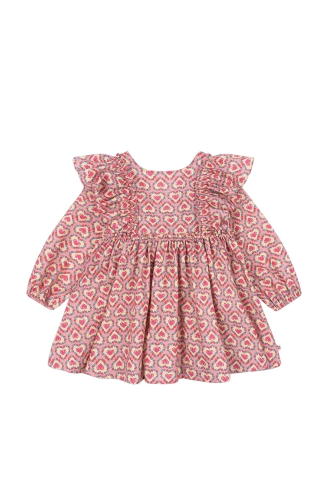 Konges Sløjd - Evia Ls Bow Dress Gots Ks105988 - Felice Rose