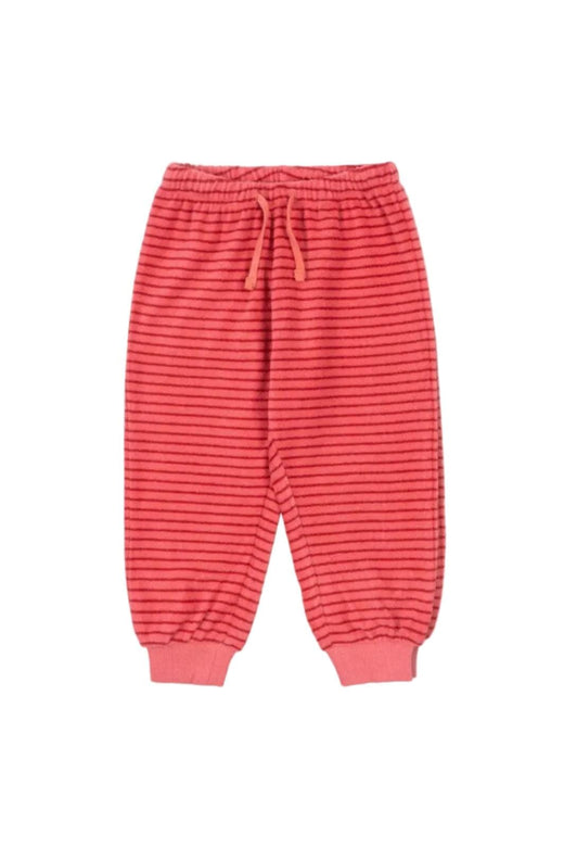 Konges Sløjd - Itty Sweat Pants Gots Ks106044 - Cardinal Rose Stripe