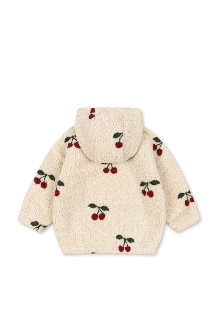 Konges Sløjd - Jody Teddy Hoodie Grs Ks106048 - Ma Grande Cerise Sweatshirts 