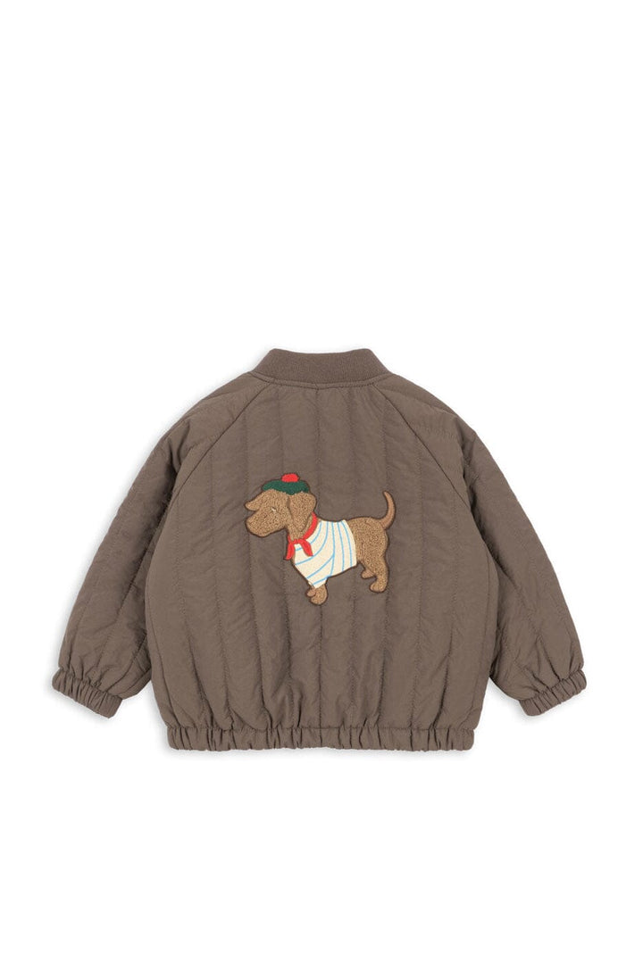 Konges Sløjd - Juno Terry Bomber Jacket Ks105734 - Walnut Jakker 