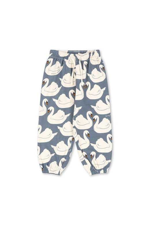 Konges Sløjd - Loupy Print Sweat Pants Gots Ks106115 - Swan
