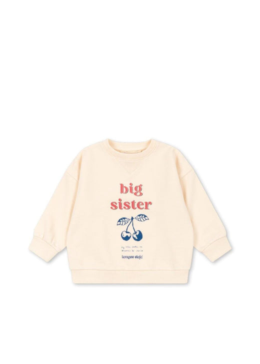 Konges Sløjd - Loupy Sweat Shirt Gots Ks107075 - Sister Ecru