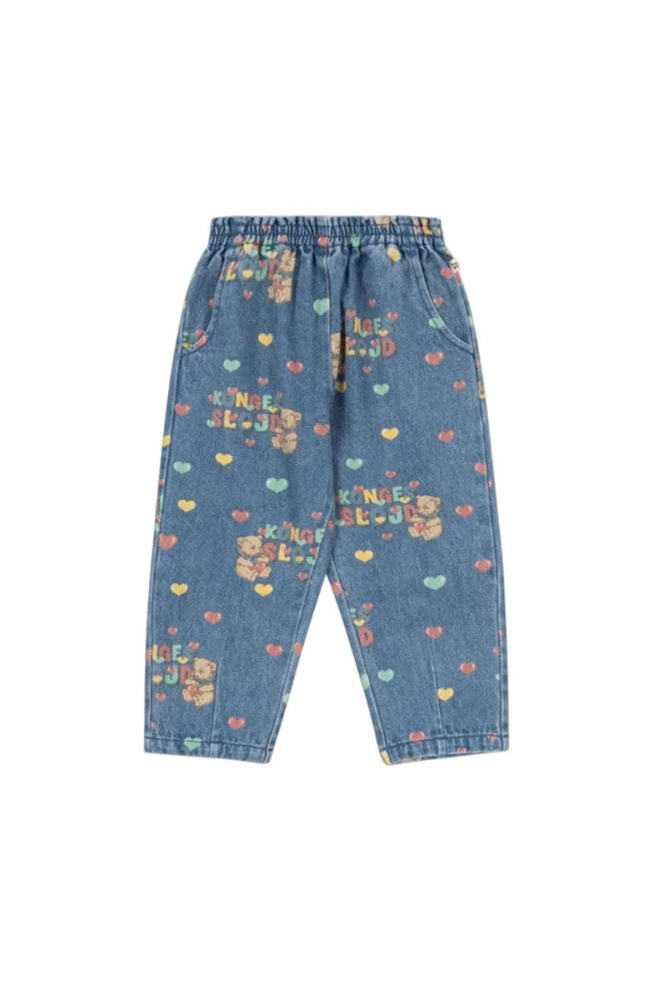 Konges Sløjd - Magot Frill Pants Gots Ks106129 - Teddy Coeur