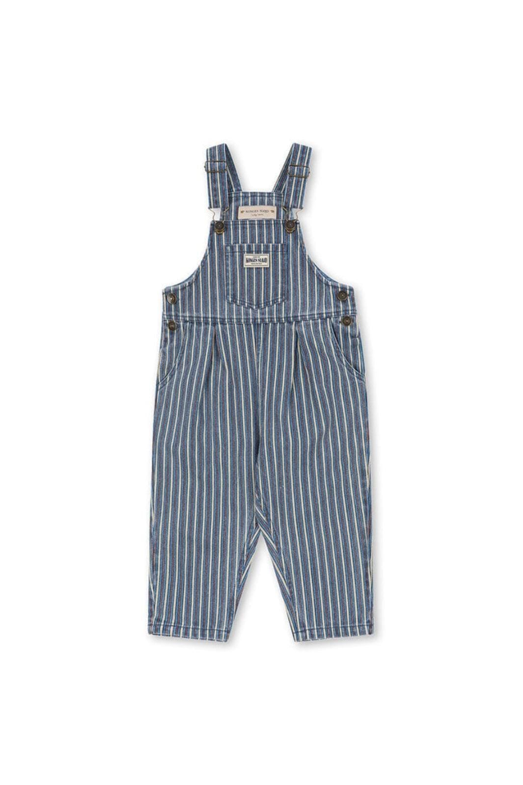 Konges Sløjd - Magot Overalls Gots Ks106131 - Tricolore Bleu