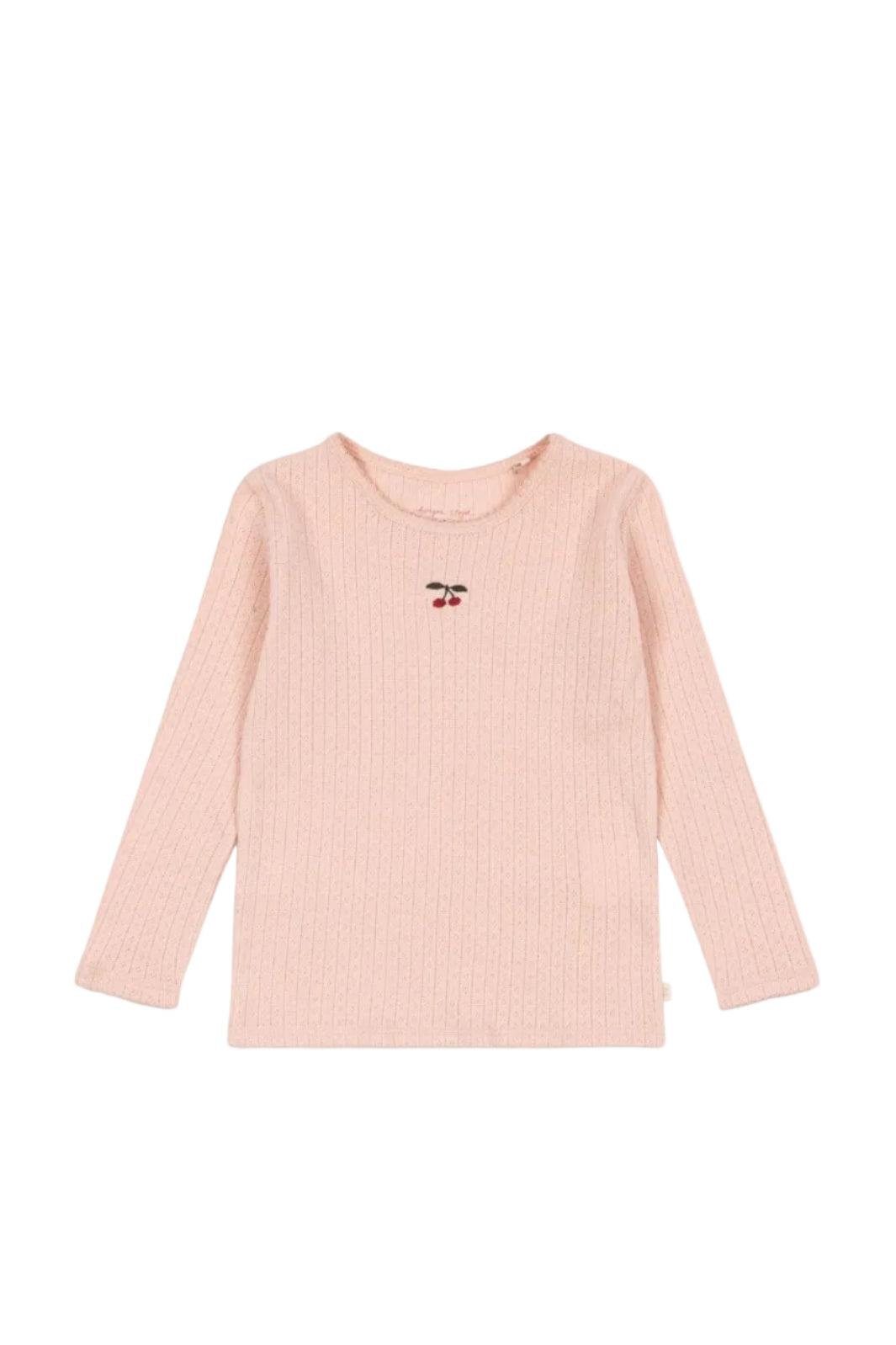 Konges Sløjd - Minnie Blouse Gots Ks106165 - Pale Blush