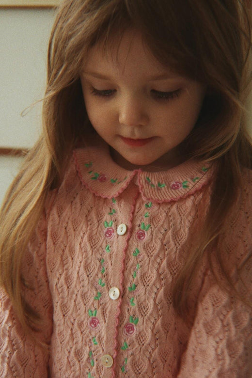 Konges Sløjd - Rosier Cardigan Ks106224 - Light Rose Cardigans 