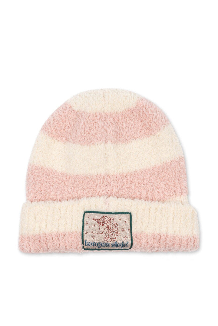 Konges Sløjd - Softy Beanie Ks106236 - Rosy Stripe Huer 