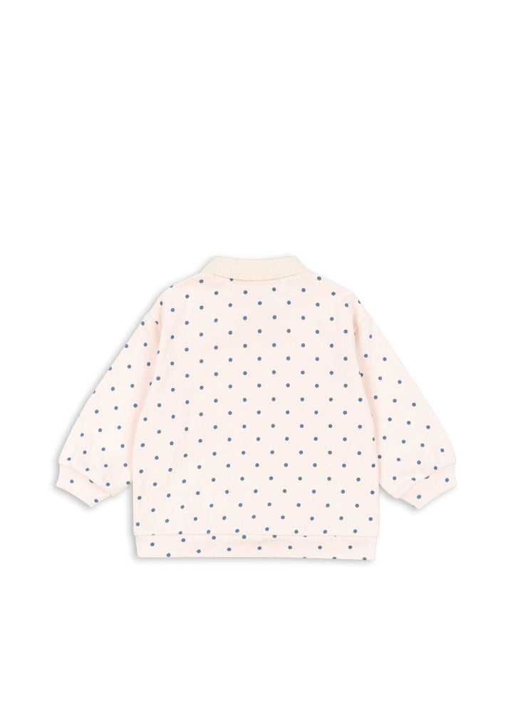Konges Sløjd - Spotty Ls Polo Gots Ks105088 - Rosewater Dot Bluser 