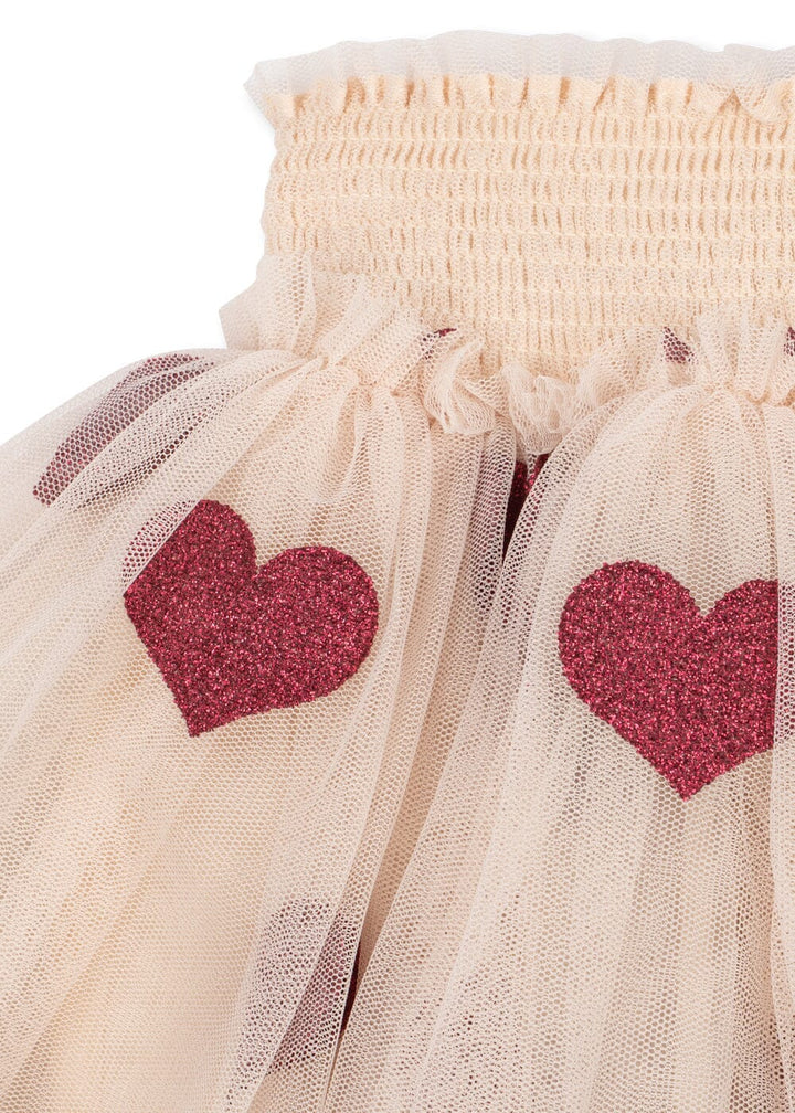 Konges Sløjd - Tullie Smock Skirt Grs Ks106302 - Coeur Glitter Nederdele 