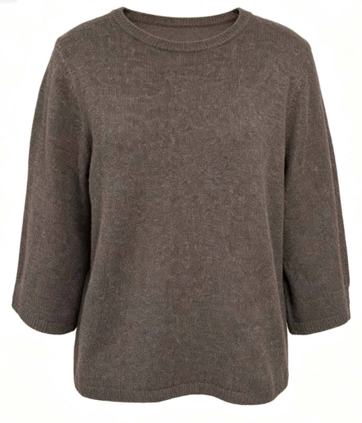 Liberte - Anniz Oneck Blouse 22475 - Dark Brown Bluser 