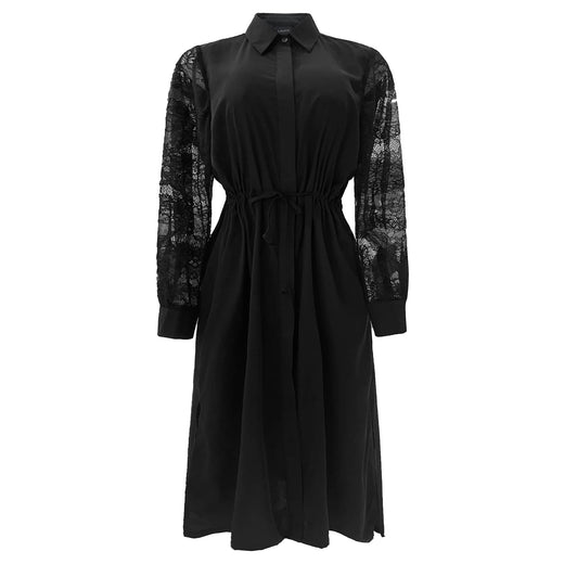 Liberte - Letty-Ls-Long-Shirt 22311 - Black Kjoler 