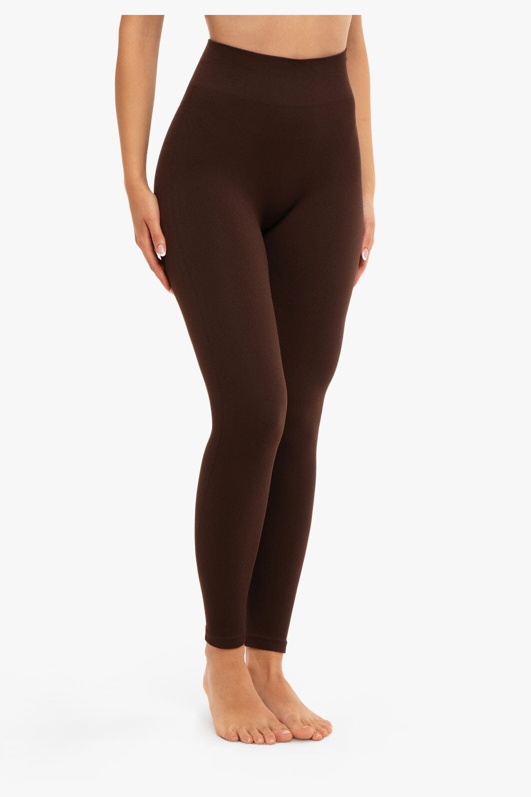 Liberte - Ninna-Rib-Legging 1015 - Coffee Bean