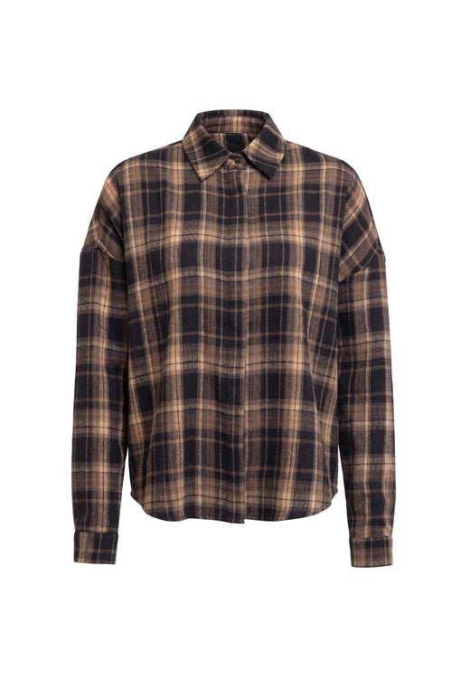 Liberte - Siri Ls Shirt 22471 - Black Creme Check Skjorter 