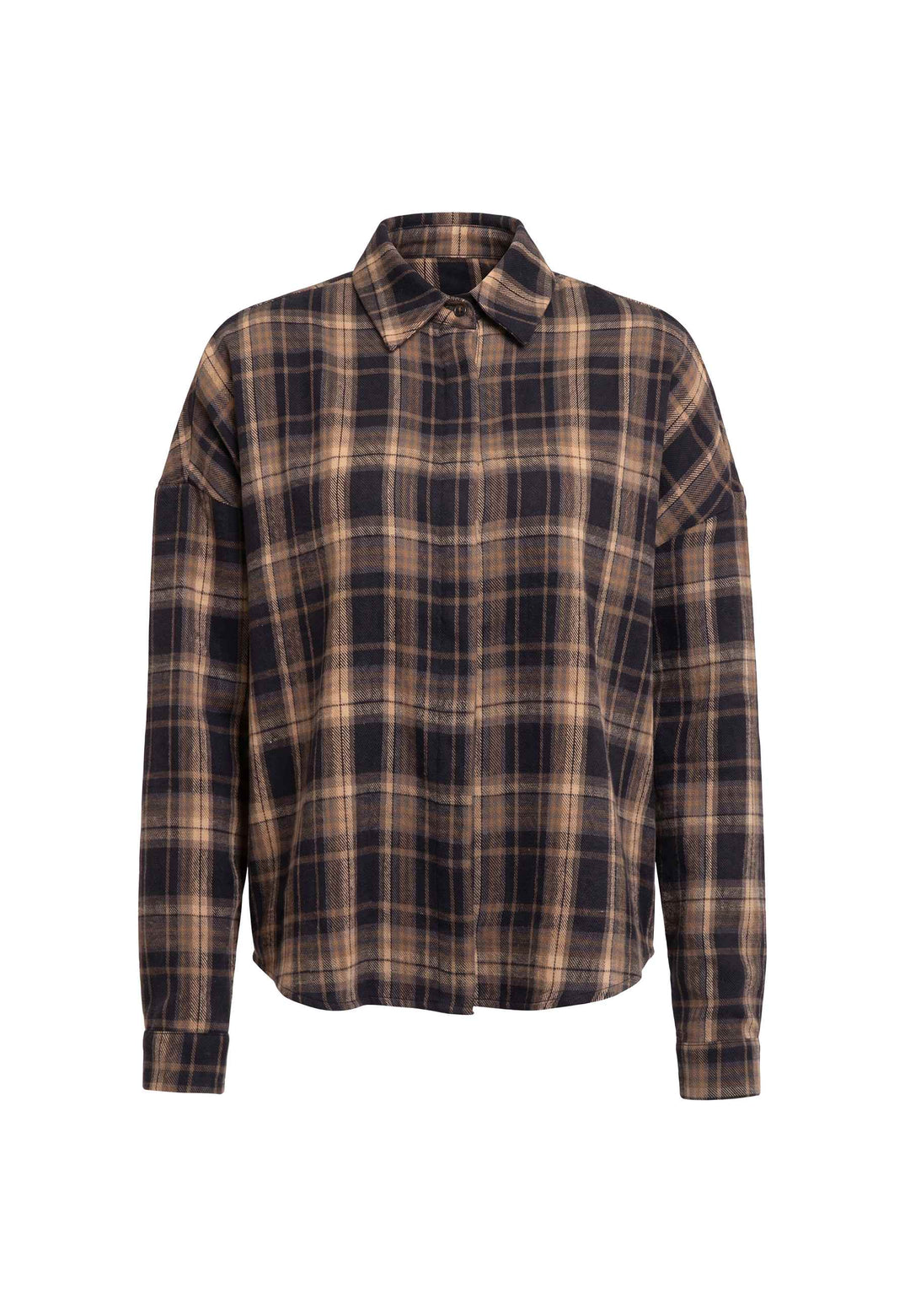 Liberte - Siri Ls Shirt 22471 - Black Creme Check Skjorter 