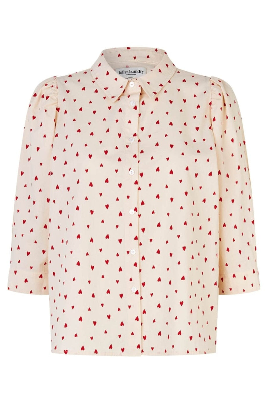 Lollys Laundry - Bonoll Shirt Ss EX00001-1000 - 30 - 30 Red