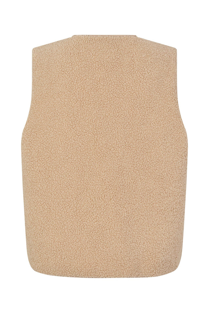 Lollys Laundry - Hugoll Vest Sl90019-1014 - 08 Beige Veste 